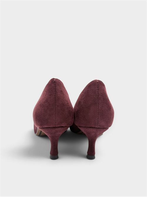 Décolleté bordeaux in cervo con scollo a uovo IL LACCIO | P6049CERVOBORDEAUX